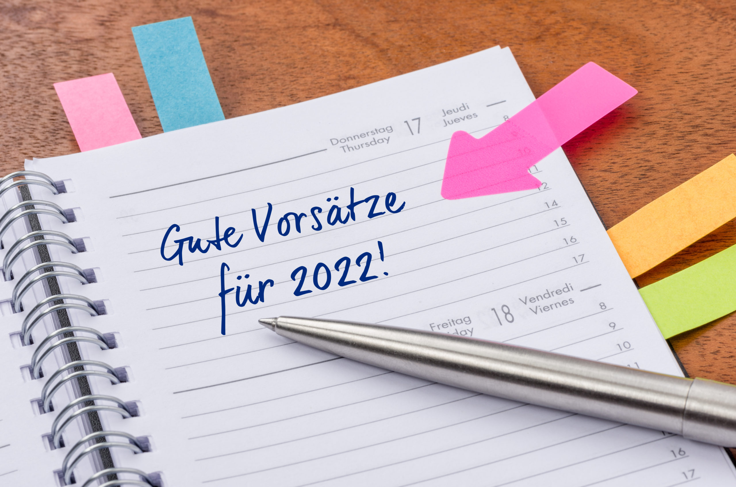 Gute Vorsätze für 2022