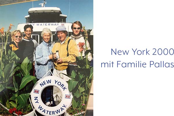 Bild mit Familie Pallas und Stark in New York 2000
